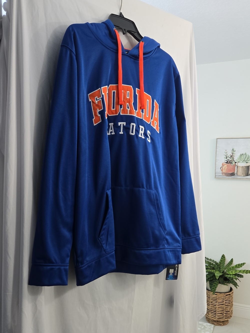 Colosseum Florida Gators Crewneck Hoodie with Orange Accents